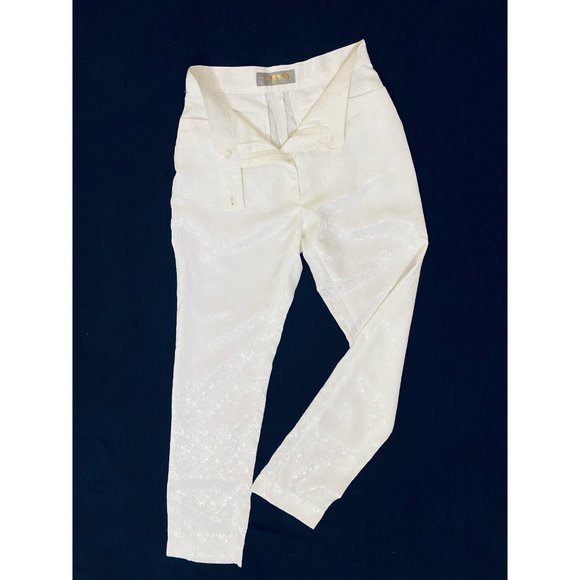 White Floral Pants- Atelier Boz- Made in Japan - Picture 6 of 12